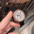 Jaeger-LeCoultre Diamond Bezel Leather