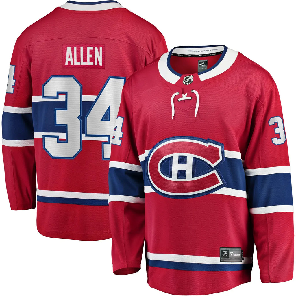 Fanatics Allen Canadiens Jersey