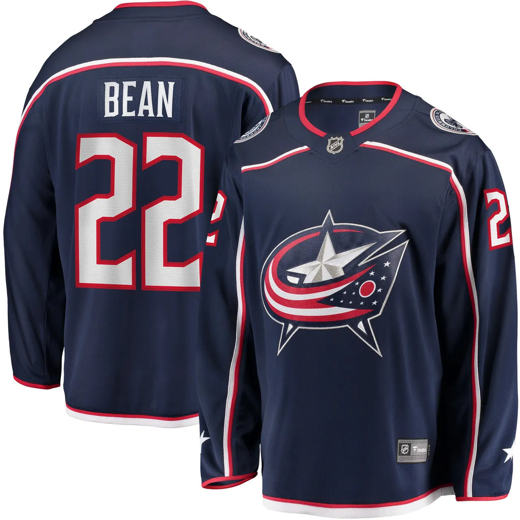 Fanatics Bean Jackets Navy Jersey