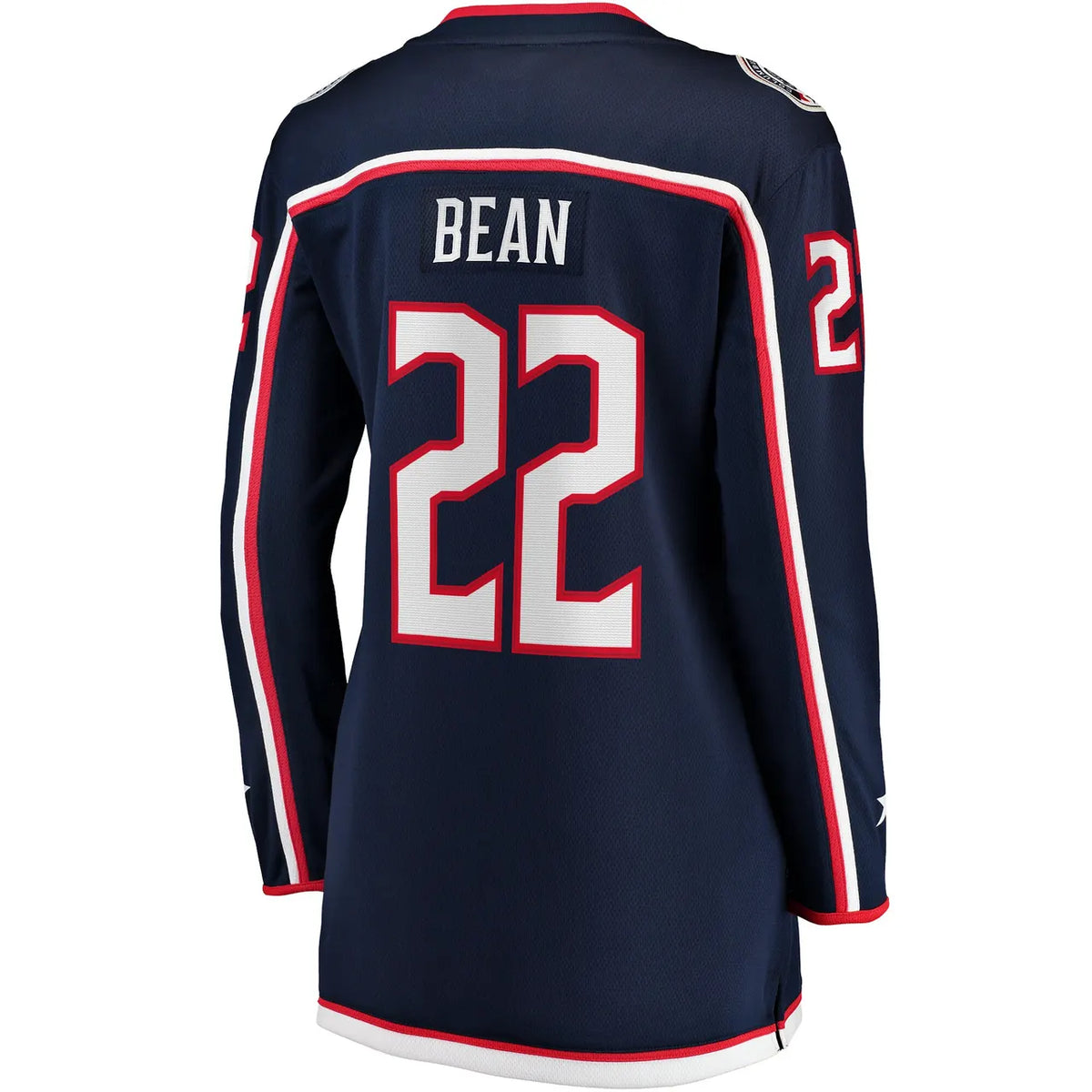 Fanatics Bean Blue Jackets Jersey - Hình 2