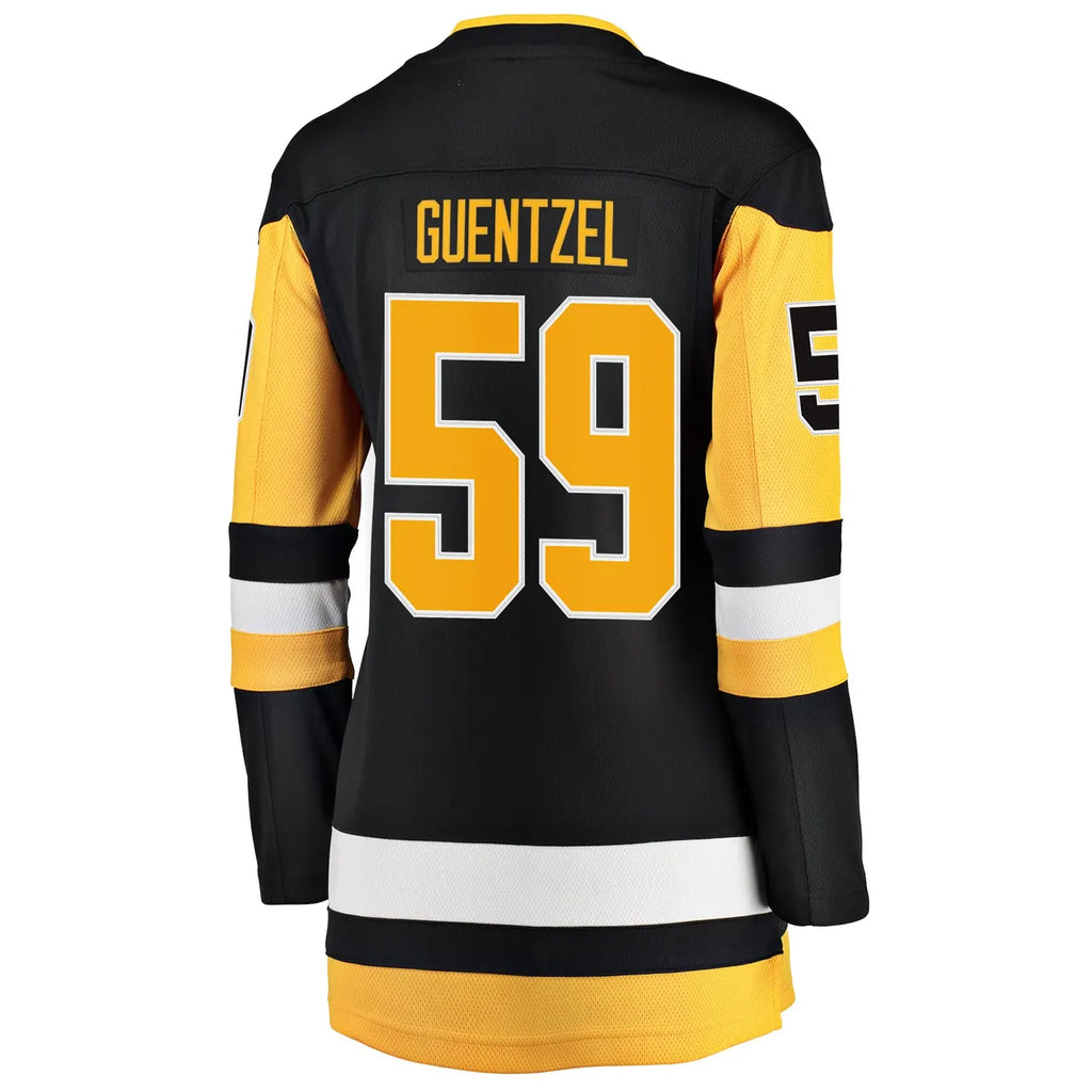 Guentzel Penguins Black Jersey fanatics - Hình 4