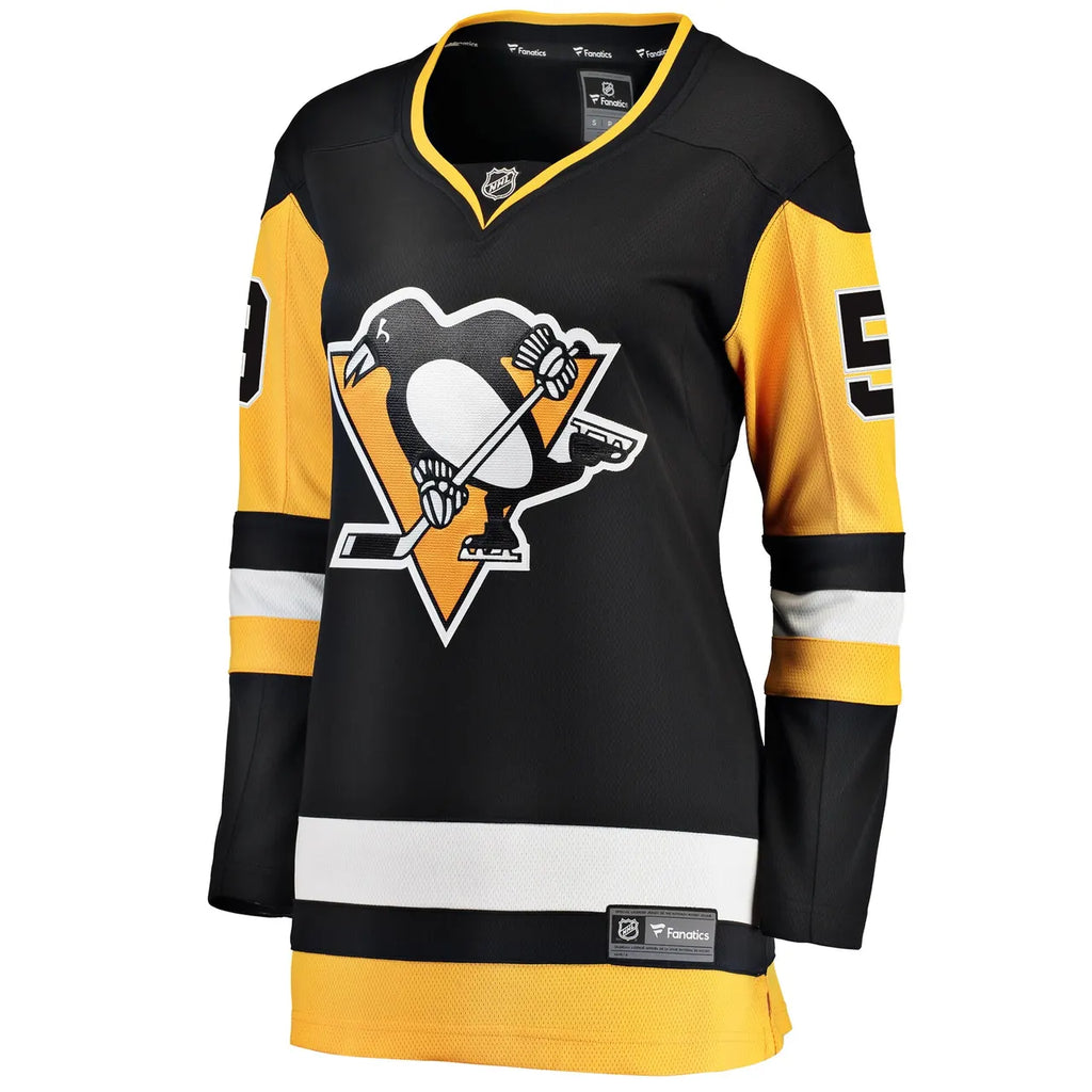 Guentzel Penguins Black Jersey fanatics - Hình 3