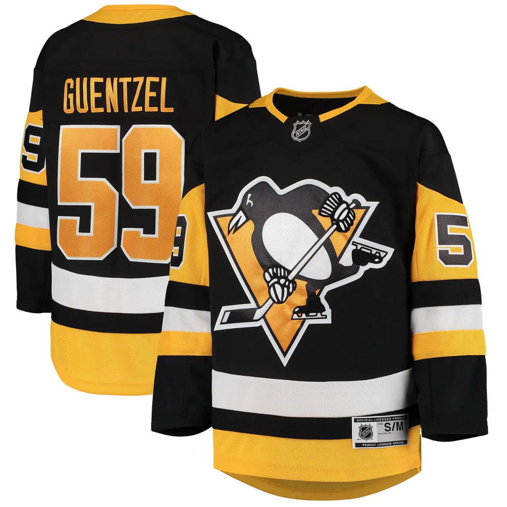 Guentzel Penguins Black Jersey fanatics - Hình 2