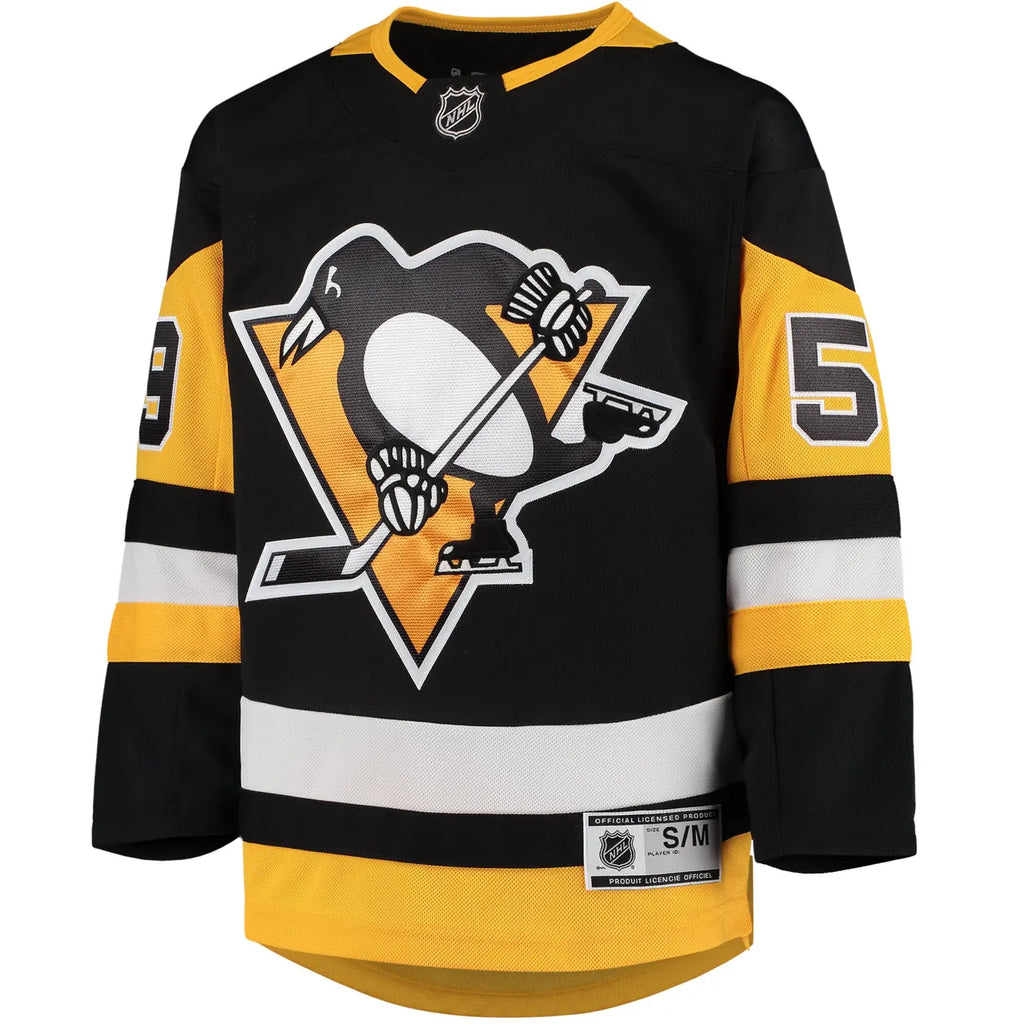 Guentzel Penguins Black Jersey fanatics - Hình 3