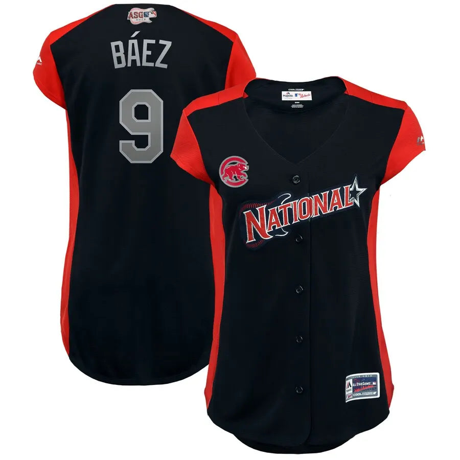 Majestic Baez Cubs Jersey