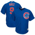 Majestic Baez Cubs Blue Jersey