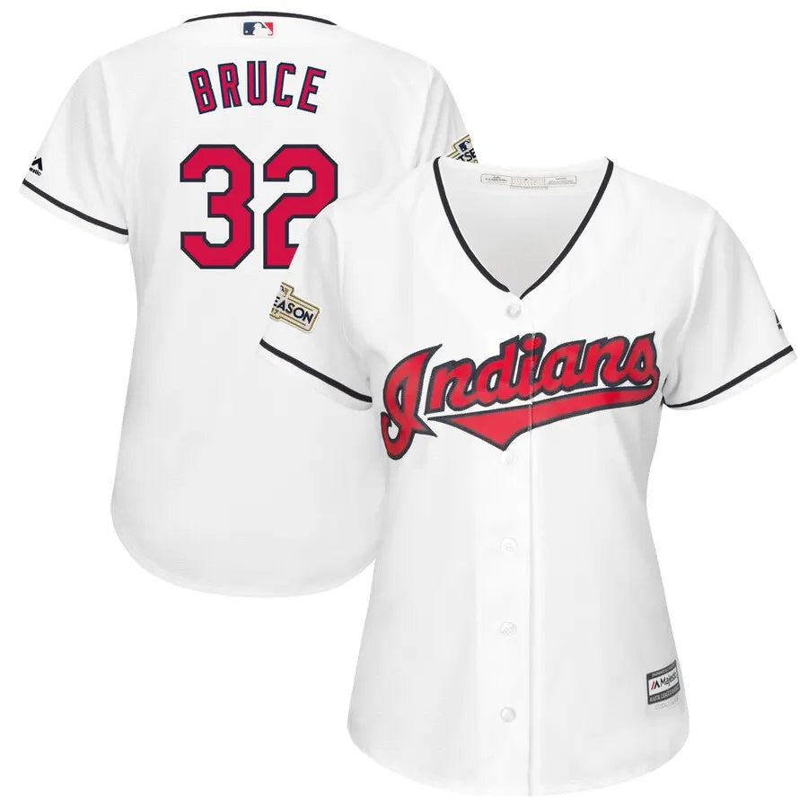Bruce #32 Indians Jersey