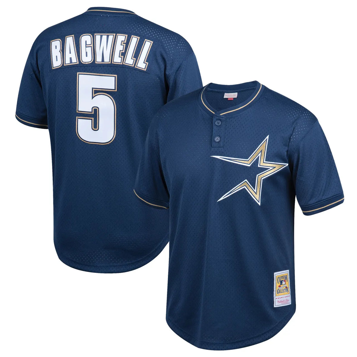 Bagwell Astros Navy Jersey mitchell