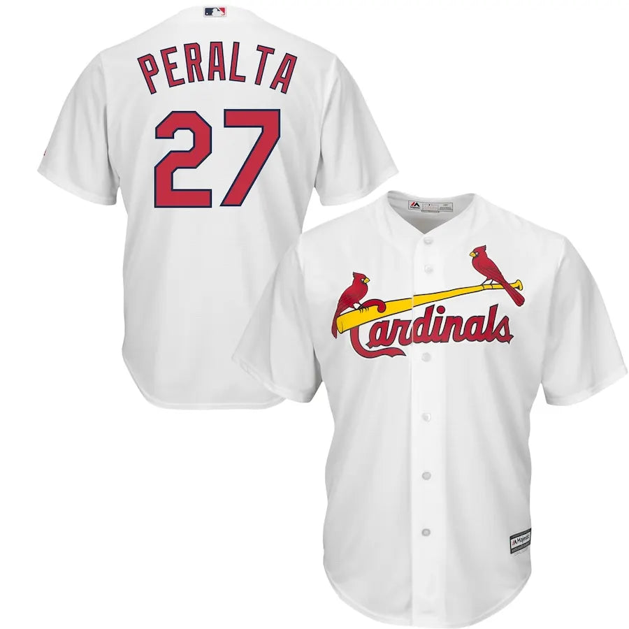 Peralta Cardinals White Jersey