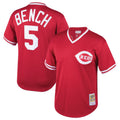 Mitchell & Ness Bench #5 Reds Jersey