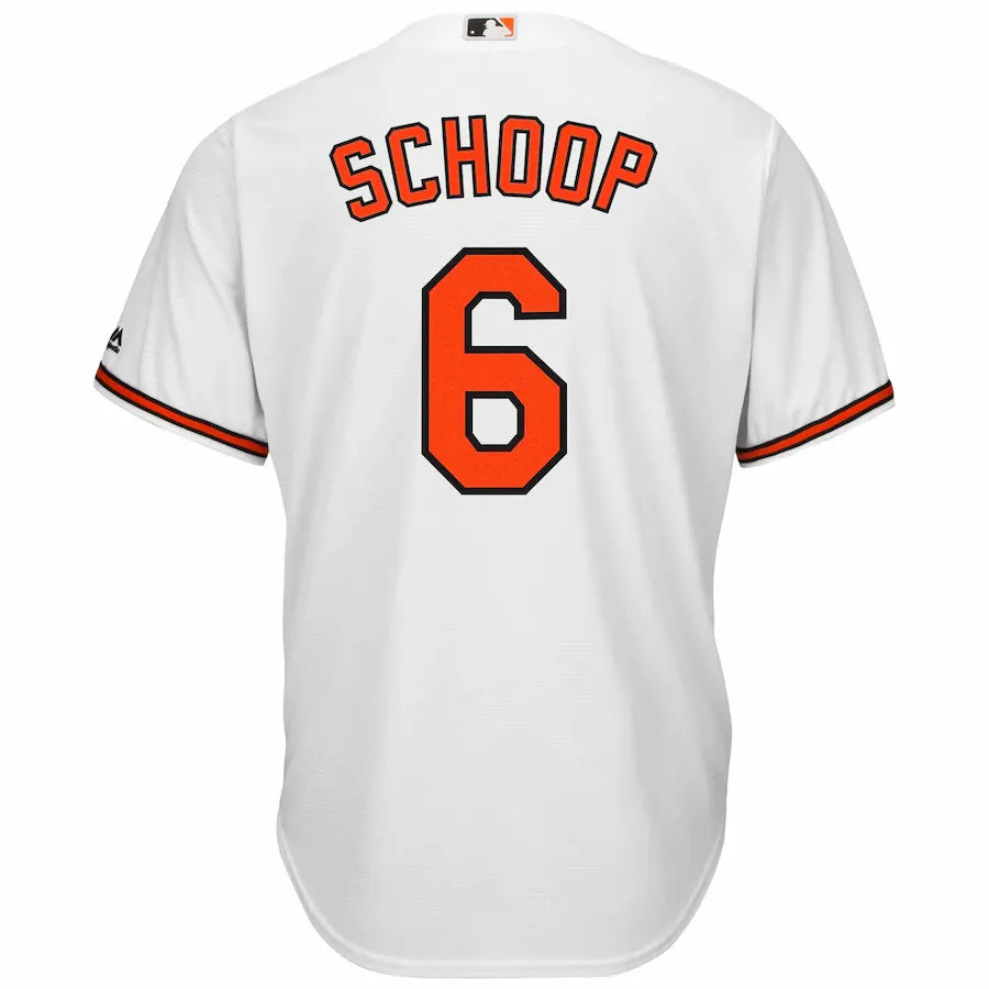 Schoop Orioles White Jersey - Hình 3