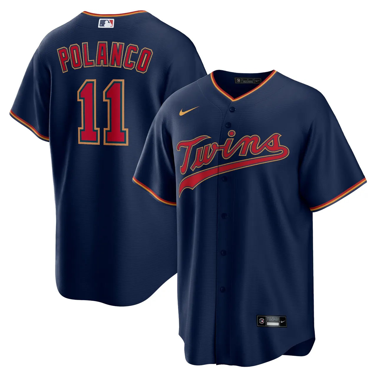 nike Polanco Twins Navy Jersey