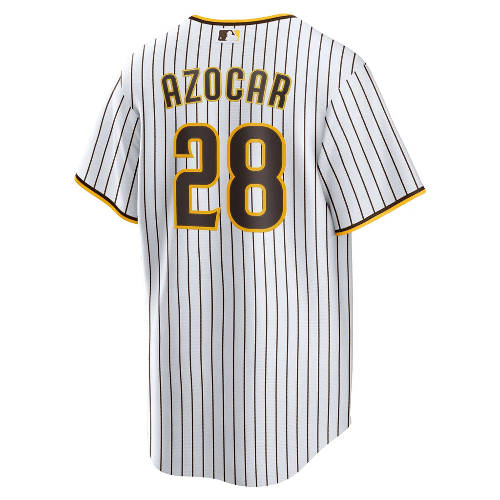 Nike Azocar Padres Pinstripe Jersey - Hình 4