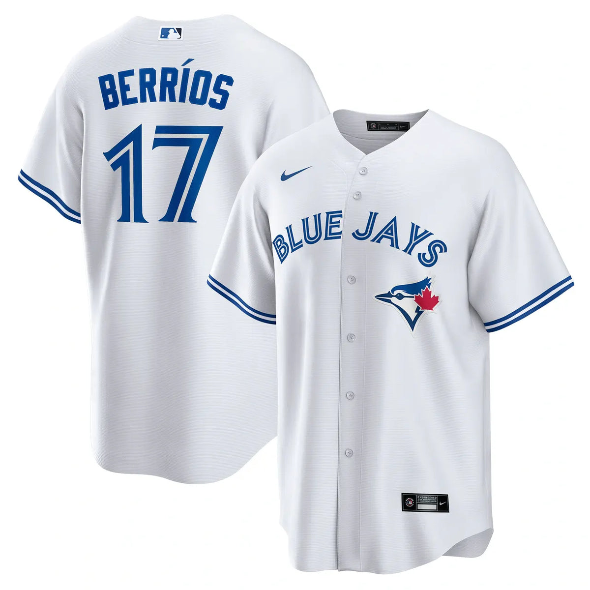 Berrios Blue Jays White Jersey