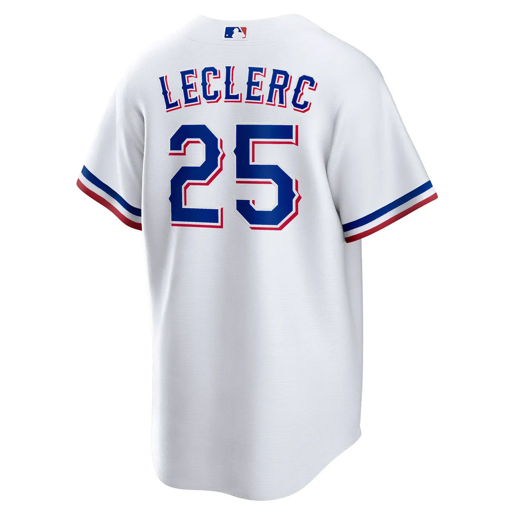 Leclerc Rangers White Jersey - Hình 4