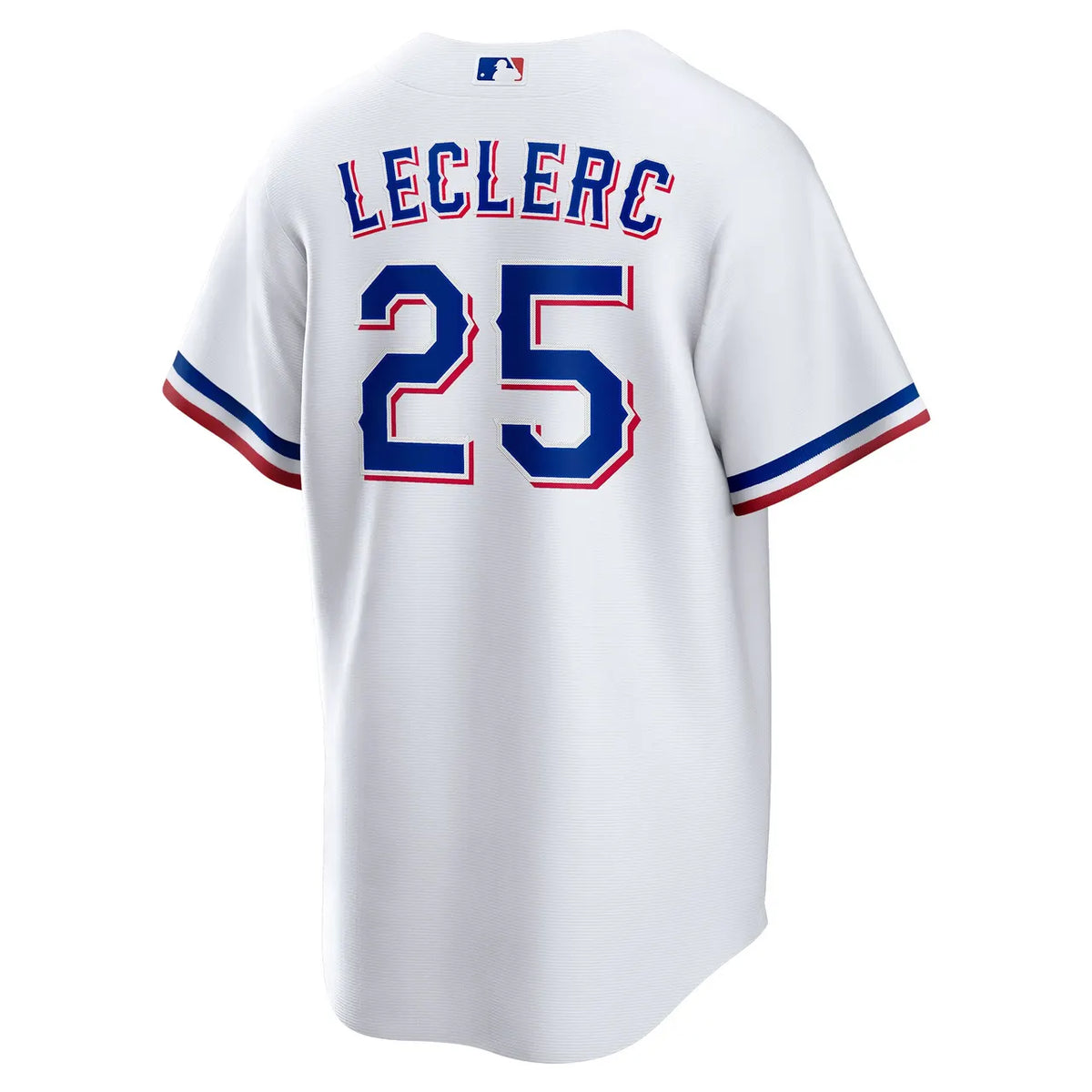Leclerc Rangers White Jersey - Hình 4