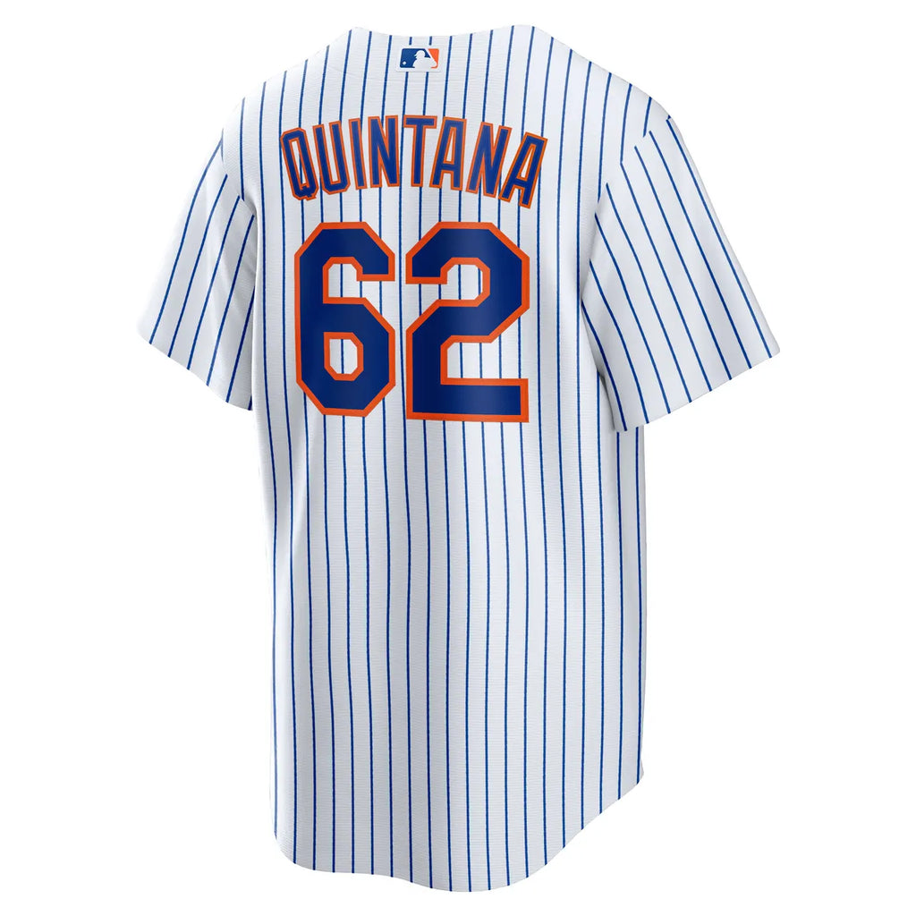 nike Quintana Mets Pinstripe Jersey - Hình 4