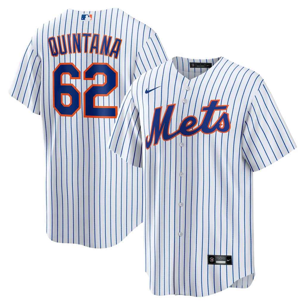 nike Quintana Mets Pinstripe Jersey - Hình 2
