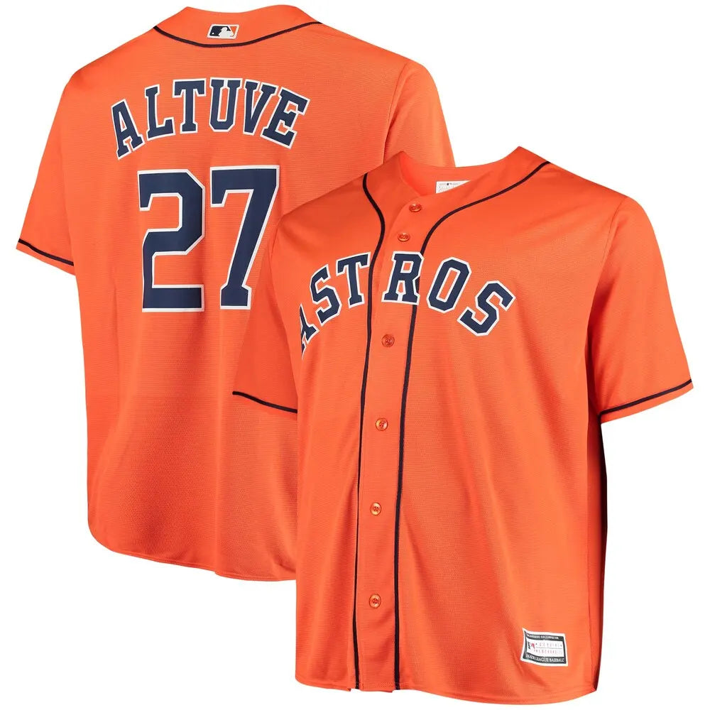 Altuve Astros Orange Jersey majestic