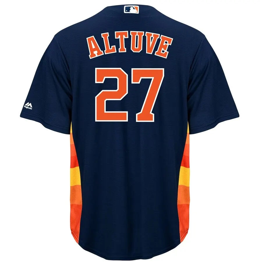 Altuve Astros Navy Jersey majestic - Hình 3