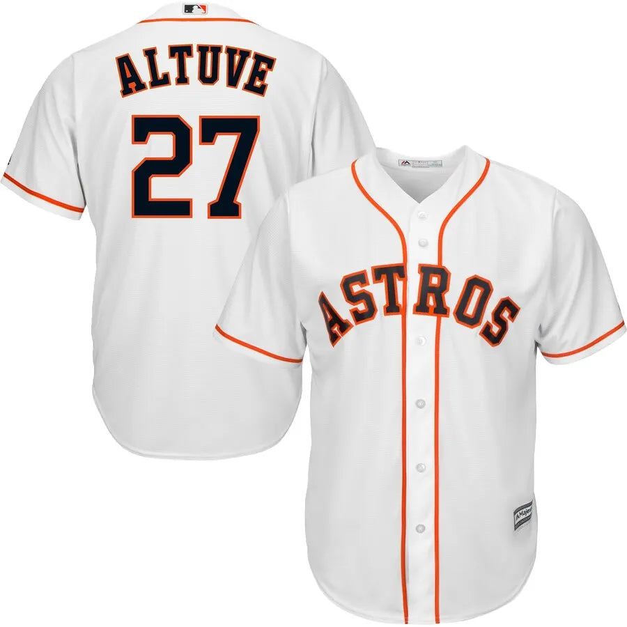 majestic Altuve Astros White Jersey
