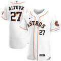 men Nike Altuve Astros White Jersey