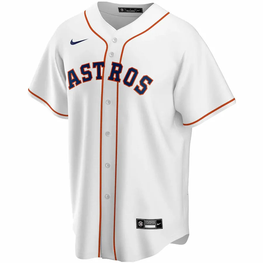 Nike Altuve Astros White Jersey home - Hình 2