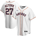 Nike Altuve Astros White Jersey home