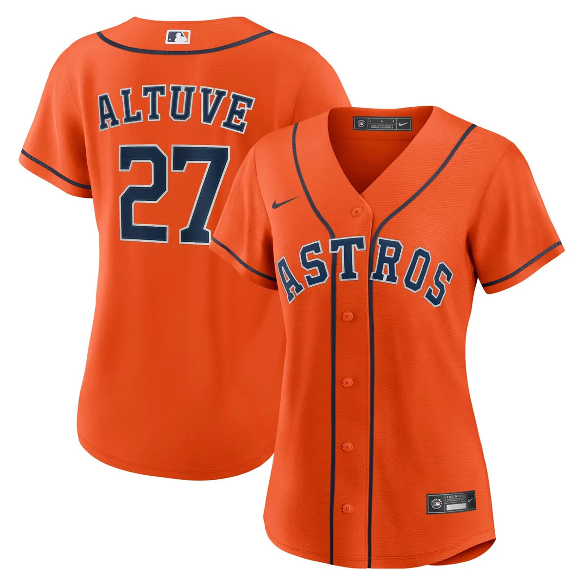 Astros Orange Jersey Women