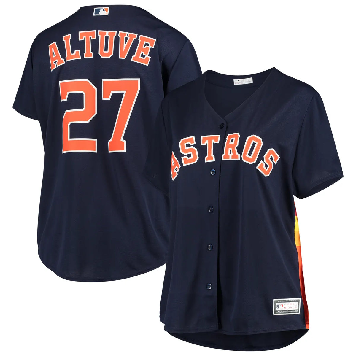 majestic Altuve Astros Navy Jersey