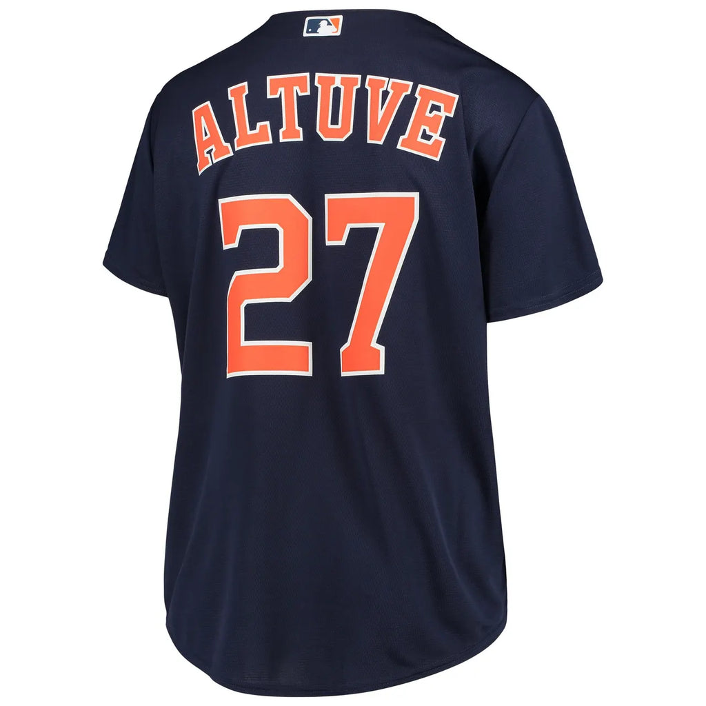 majestic Altuve Astros Navy Jersey - Hình 3