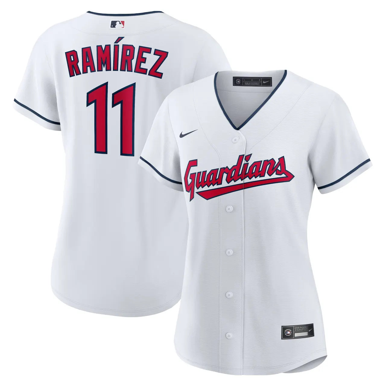 Ramirez Guardians Nike White Jersey