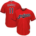 majestic Ramirez Indians Red Jersey