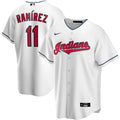 Ramirez Indians White Home Jersey