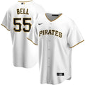 Bell Pirates Nike White Jersey