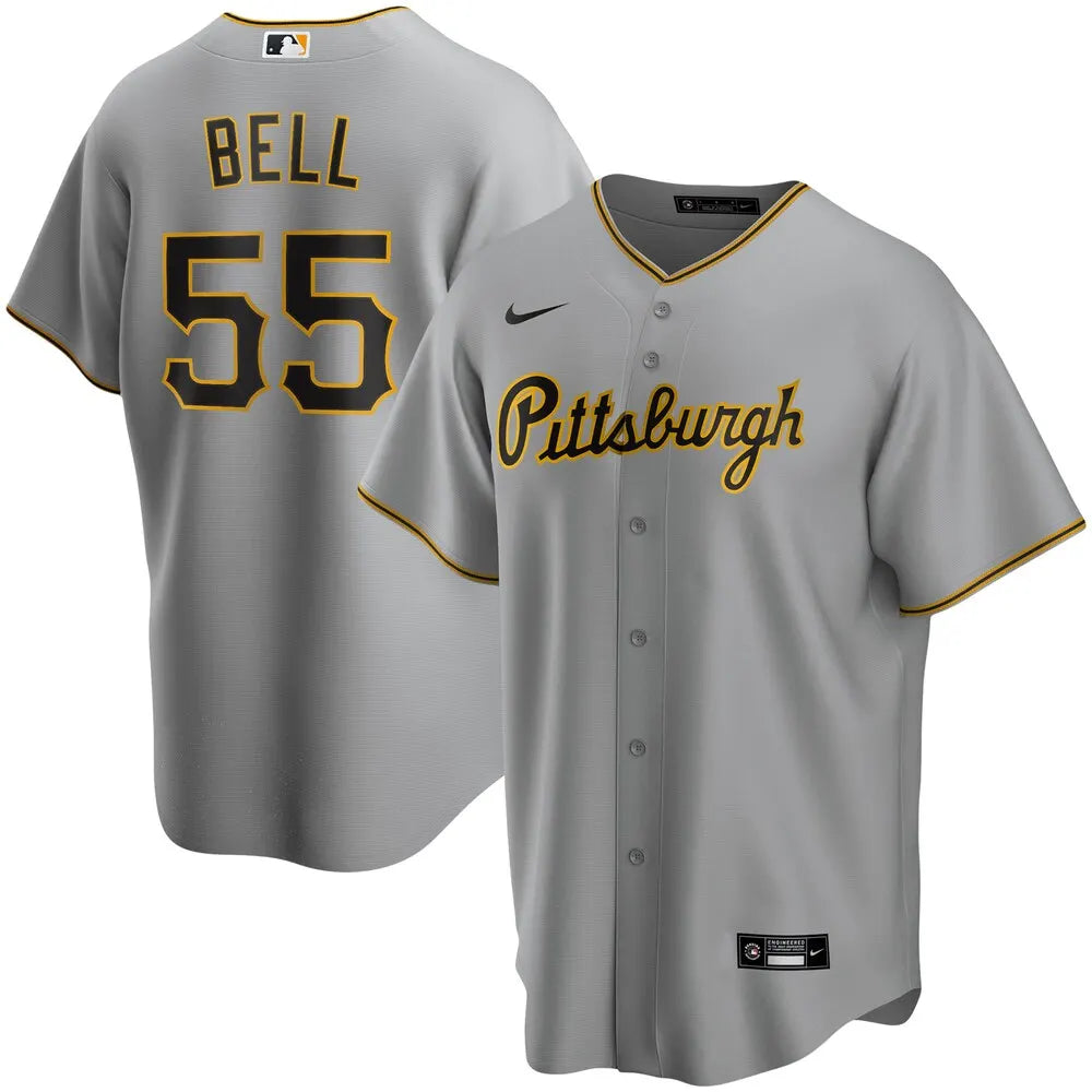 Bell Pirates Gray Jersey