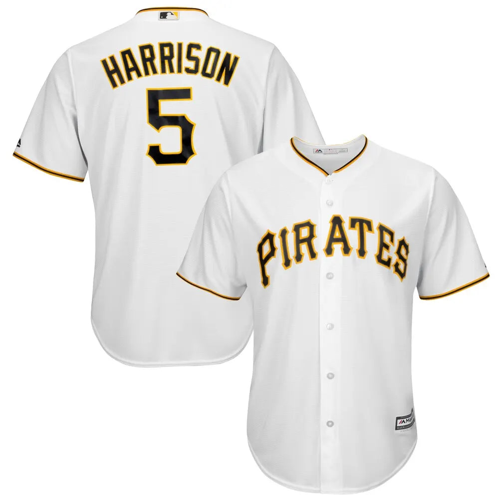 Harrison Pirates White Jersey