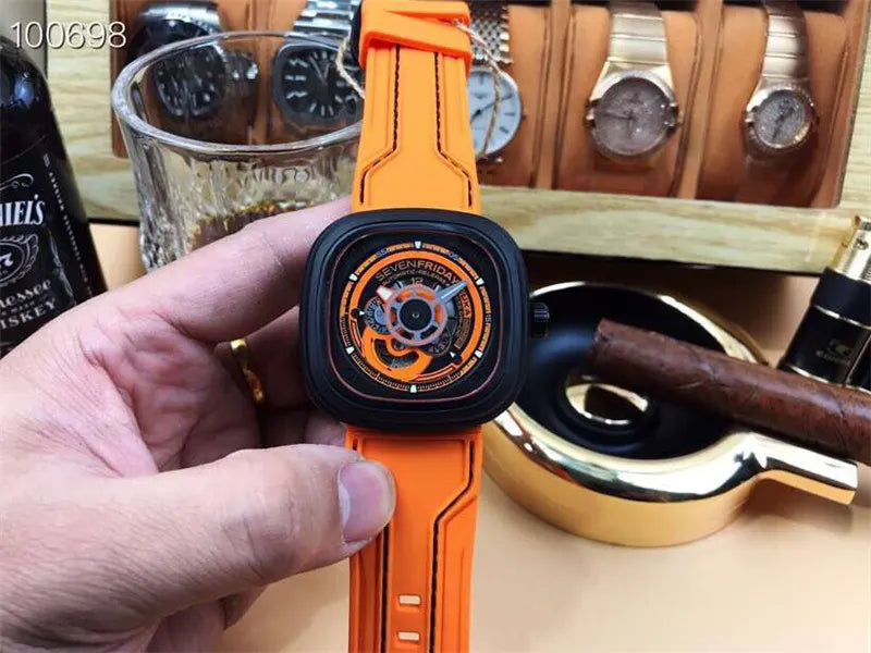 SevenFriday Luca P3/01 Orange - Hình 5