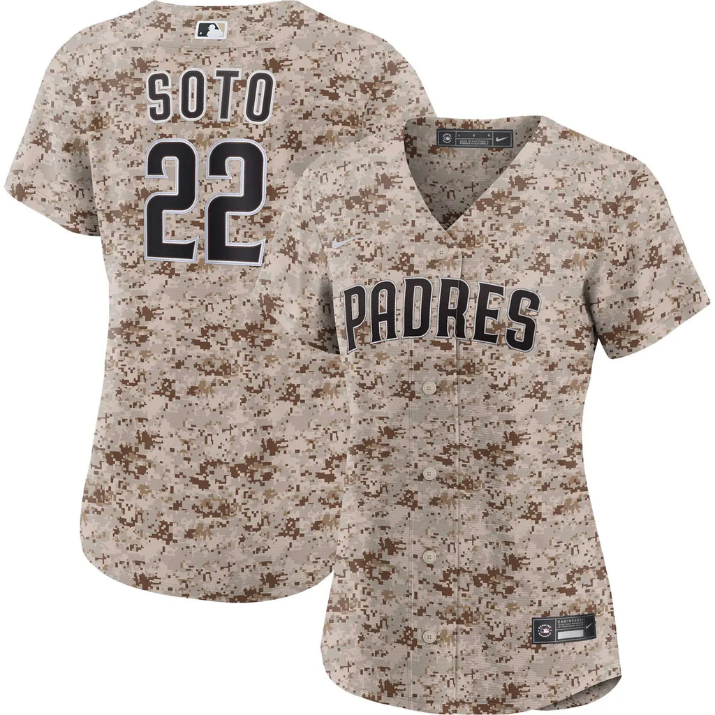 authentic Nike Soto Padres Camo Jersey