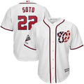 majestic world Soto Nationals White Jersey