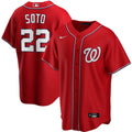 alternate Nike Nationals Red Jersey
