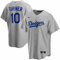 Turner Dodgers Gray Jersey