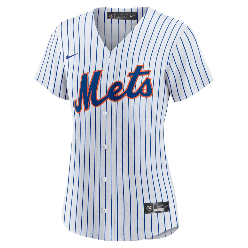 Nike Verlander Mets Blue Jersey - Hình 6