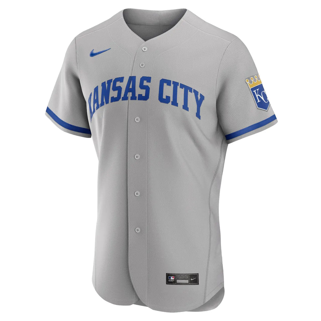 Kansas City Royals Gray Road Jersey - Hình 3