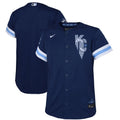 nike Royals Navy City Connect Jersey