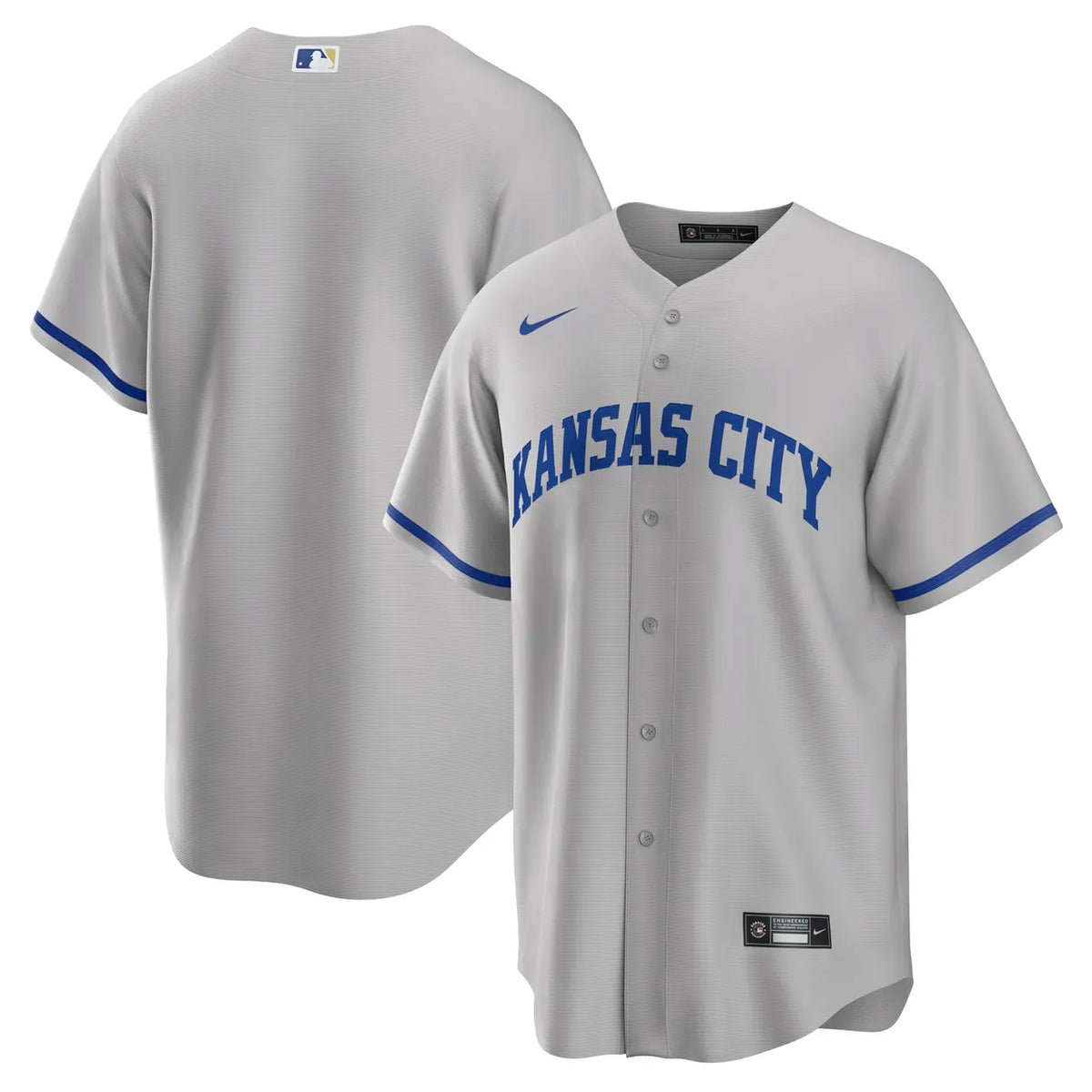 nike Kansas City Royals Gray Jersey