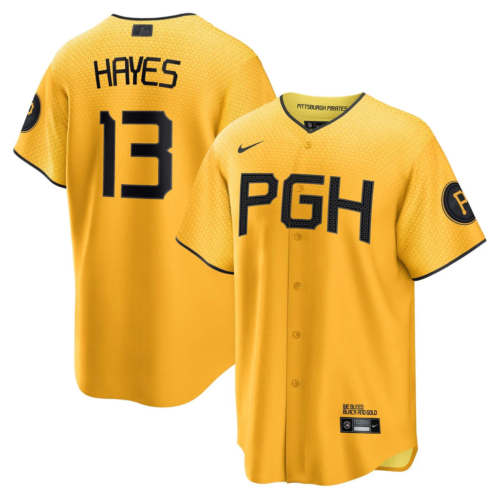 Hayes Pirates Gold Jersey - Hình 2