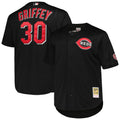 Griffey Reds Black Cooperstown Jersey