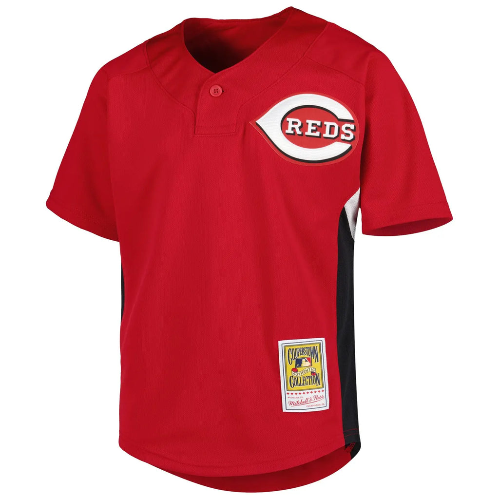 Griffey Reds Cooperstown Jersey - Hình 3