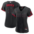 Nike Griffey Reds Black Jersey